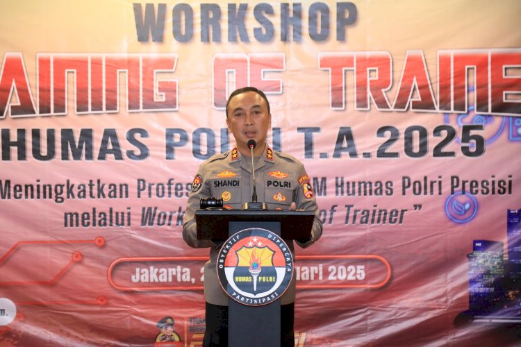 Kadiv Humas Buka Workshop : Jajaran Harus Perkuat Profesionalitas