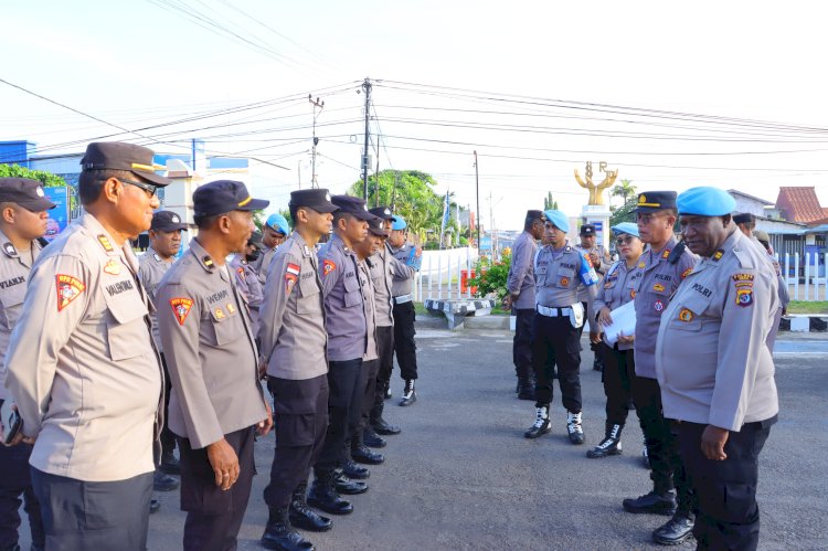 Polres Sikka Gelar Apel Fungsi, Propam Tekankan Kedisiplinan Personel