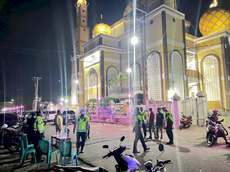 Polres Sikka Perketat Pengamanan Tarawih, Patroli Malam Ramadhan Ditingkatkan