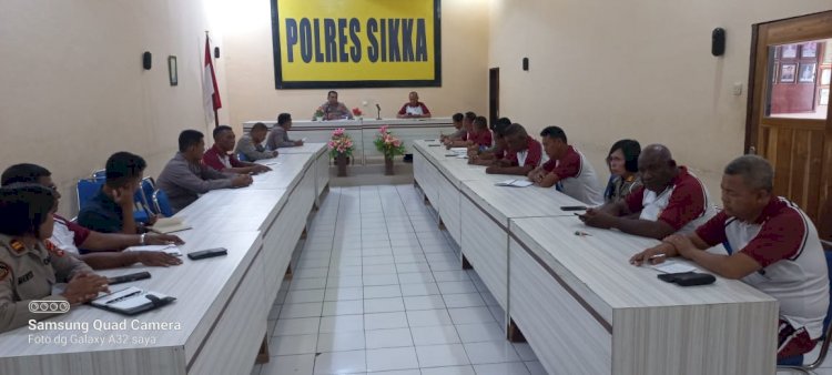 Kapolres Sikka Instruksikan Giat Polri Selama Bulan Ramadhan, Fokus pada Pengamanan dan Kegiatan Sosial