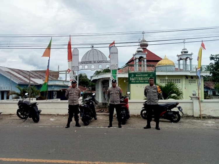 Polsek Paga Gelar Patroli di Tempat Ibadah, Wujudkan Kamtibmas Kondusif di Bulan Ramadan