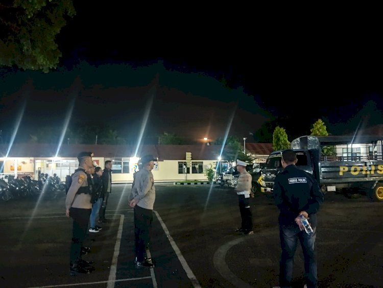 “Polres Sikka Dan Jajaran Gencarkan Operasi Pekat Turangga 2025, Bubarkan Miras dan Cegah Premanisme”
