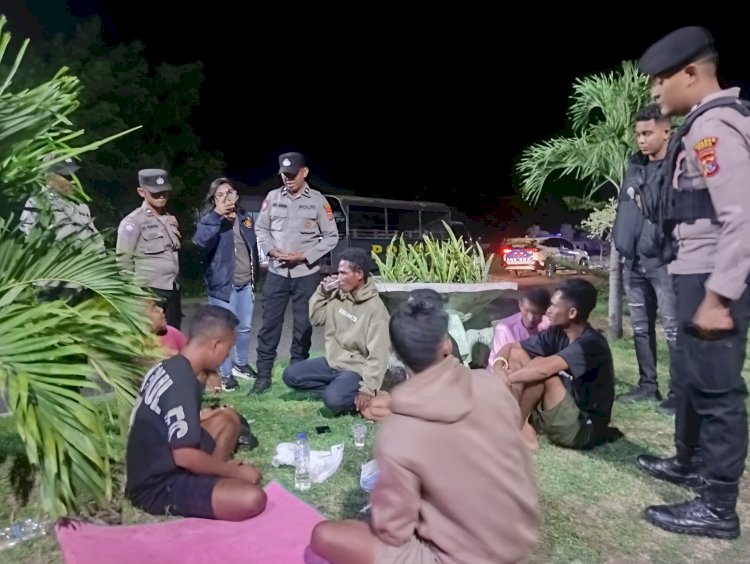 UNIT KECIL LENGKAP ( UKL ) II POLRES SIKKA LAKSANAKAN OPERASI PEKAT TURANGGA TAHUN 2025 DI WILAYAH HUKUM POLRES SIKKA