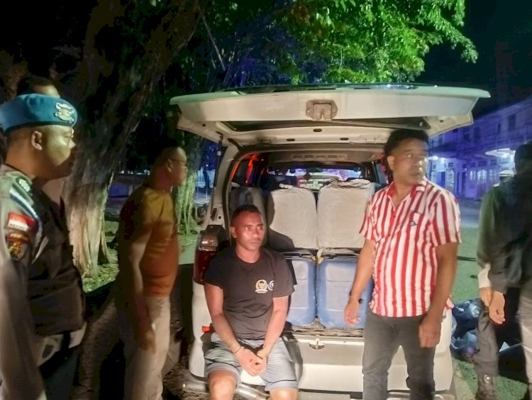 Tim Operasi Pekat Turangga 2025 Sikka Gagalkan Peredaran 492 Liter Miras Siap Edar