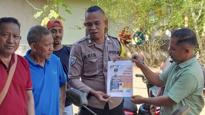 Polsek Nita Ajak Warga Gunakan Call Center 110 Secara Bijak untuk Wujudkan Keamanan Bersama