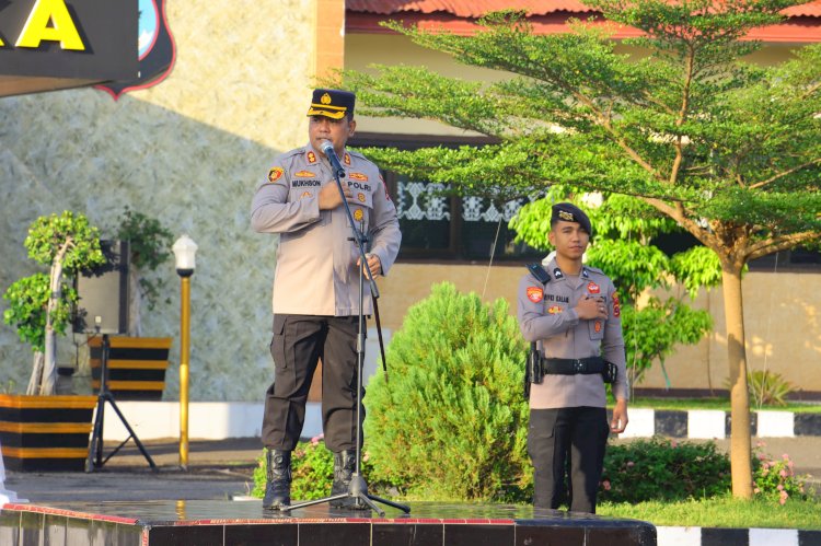 Bangun Polres Lebih Baik, Kapolres Sikka Dorong Sinergi dan Disiplin Personel