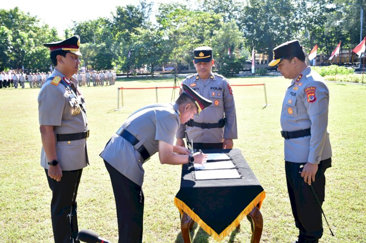 Kapolda NTT Pimpin Sertijab Wakapolda, Brigjen Baskoro Resmi Gantikan Brigjen Awi