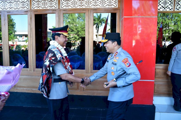 Kapolda NTT Sambut Hangat Brigjen Pol. Baskoro Tri Prabowo sebagai Wakapolda NTT yang Baru