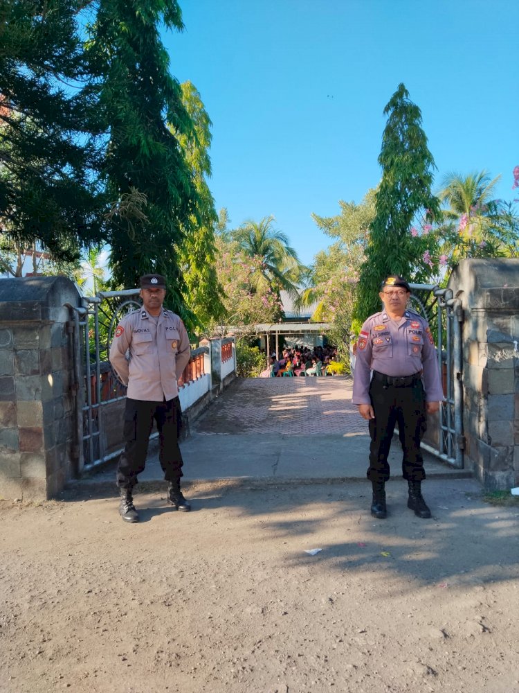 MONITORING KEGIATAN IBADAH/MISA HARI MINGGU PAGI DI GEREJA DAN KAPELA DALAM WILAYAH HUKUM POLSEK LELA, POLRES SIKKA