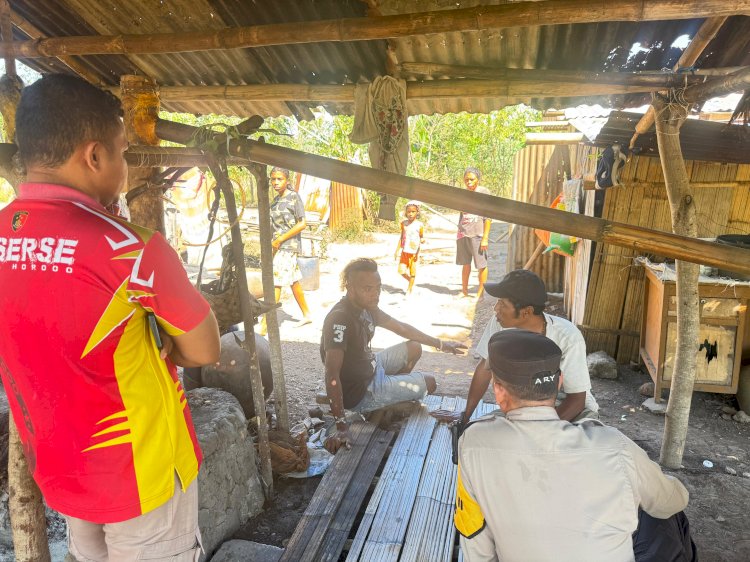 KEGIATAN PATROLI OLEH PIKET JAGA SPKT REGU II POLRES SIKKA