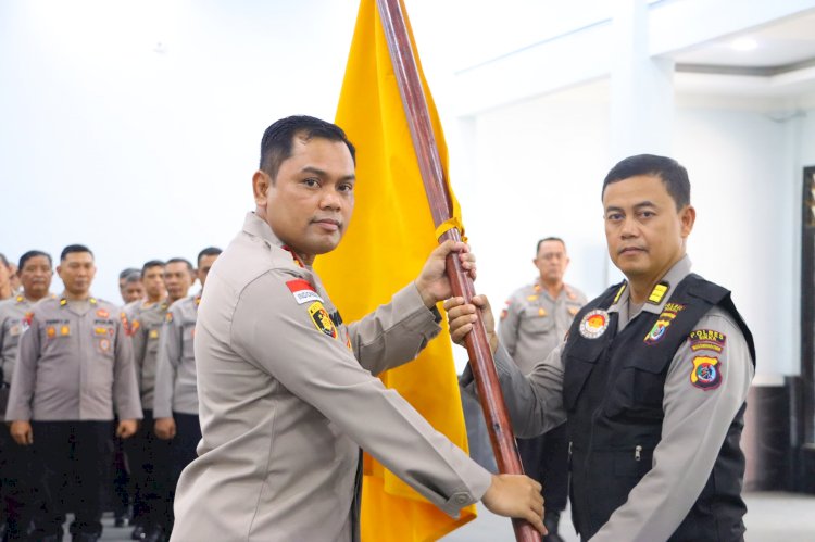 Kapolres Sikka Kukuhkan Pengurus Komite Olahraga Polri, Dorong Optimalisasi Pembinaan Fisik dan Mental Personel