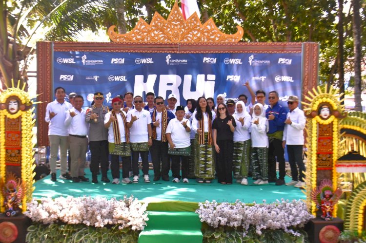World Surfing League (WSL) Krui Pro 2025 Resmi Di Buka, Polda Lampung Siap Mengamankan
