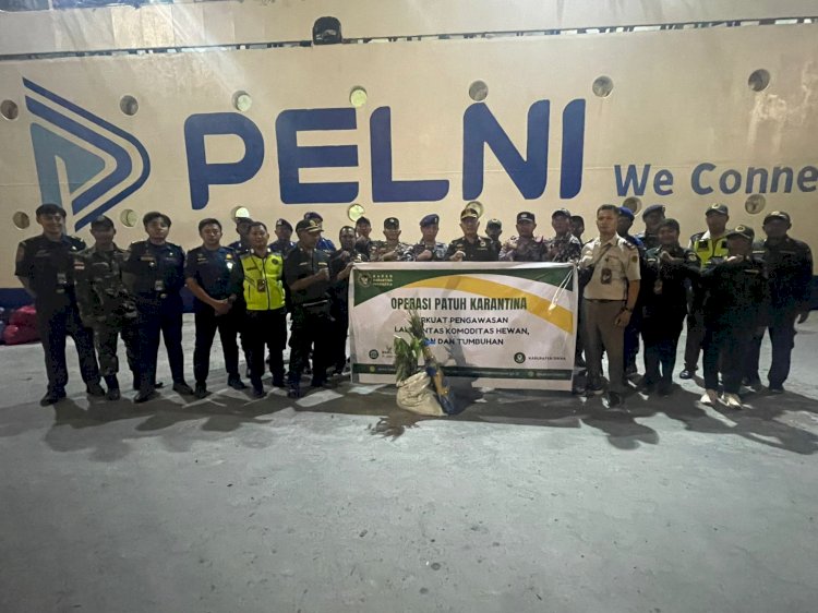 Operasi Patuh Karantina Dalam Rangka Perkuat Pengawasan Lalu Lintas Komoditas Hewan, Ikan Dan Tumbuhan.