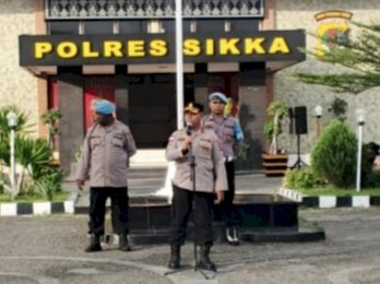 Komitmen Polres Sikka: Tertib Sikap, Siap Mengabdi untuk Institusi dan Negara