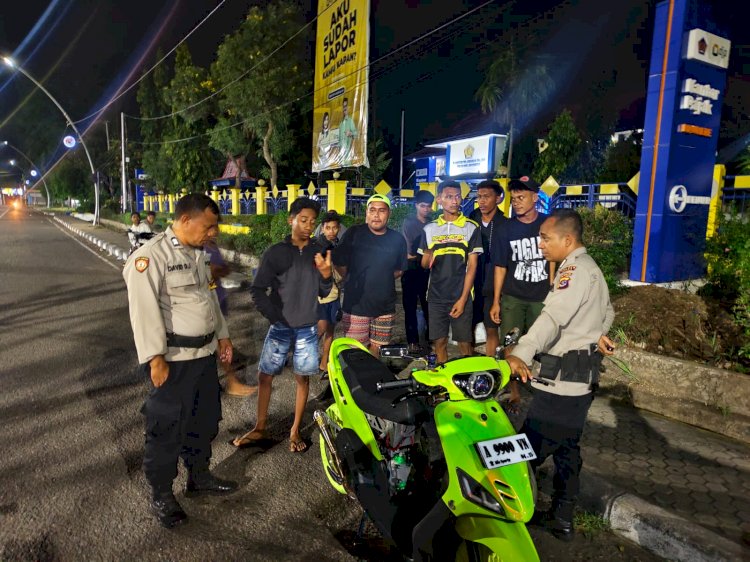 KEGIATAN PATROLI OLEH PIKET JAGA SPKT REGU I POLRES SIKKA