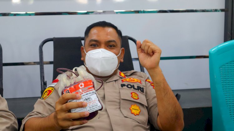 “Semangat Bhayangkara ke-79, Polres Sikka Berbagi Kepedulian Lewat Bhakti Kesehatan”