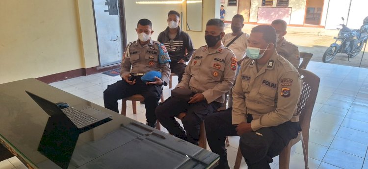 “Perkuat Iman, Tumbuhkan Integritas: Polsek Jajaran Polres Sikka Gelar Binroh Rutin”