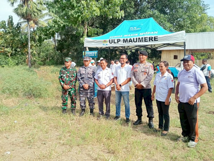 Peringati Hari Lingkungan Hidup Sedunia, Polres Sikka Tanam Mangrove Bersama Stakeholder di Pantai Ndete
