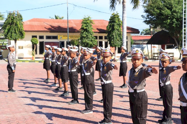 Lomba Polisi Cilik Semarakkan Hari Bhayangkara ke-79