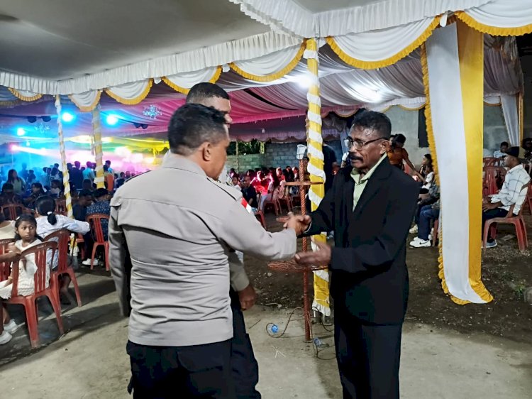 Polres Sikka dan Polsek Jajaran Gelar Patroli Serentak, Wujudkan Kamtibmas Aman dan Kondusif di Wilayah Hukum Sikka