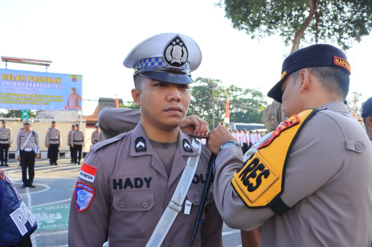 14 Hari Operasi Patuh Turangga 2025 Dimulai, Polres Sikka Targetkan Penurunan Laka Lantas
