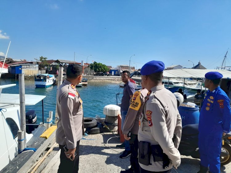 POLRI UNTUK MASYARAKAT : KAPOLRES SIKKA LAKSANAKAN KUNJUNGAN KERJA KE SATUAN POLISI PERAIRAN DAN UDARA POLRES SIKKA