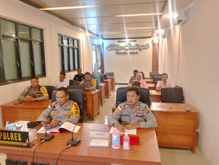 Polri Untuk Masyarakat: Kegiatan Zoom Meeting Dengan Agenda Pembangunan SPPG Polri Tingkat Polda NTT