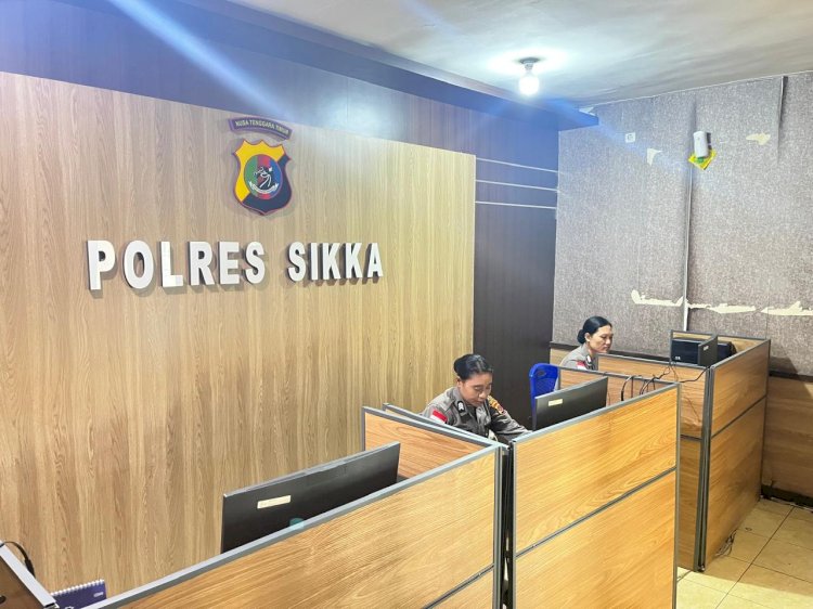 Call Center 110 Polres Sikka Beroperasi Optimal, Layanan Pengaduan Masyarakat Berjalan Aman dan Lancar