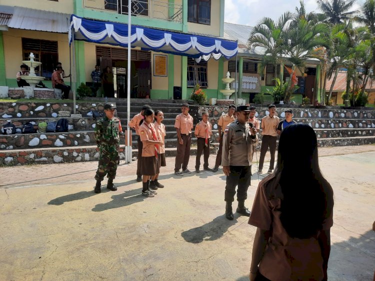 82 Pelajar Terpilih Jadi Paskibraka Kecamatan Nita Siap Kibarkan Merah Putih di HUT RI ke-80
