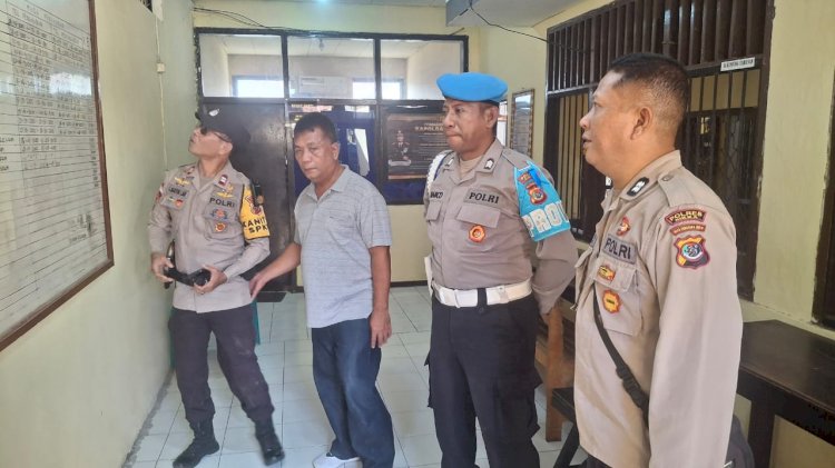 Cek Kesiapan dan Keamanan, Polres Sikka Laksanakan Serah Terima Regu Jaga
