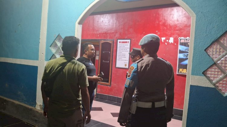 Patroli Malam SPKT Regu II Polres Sikka: Jaga Keamanan, Pastikan Wilayah Tetap Kondusif