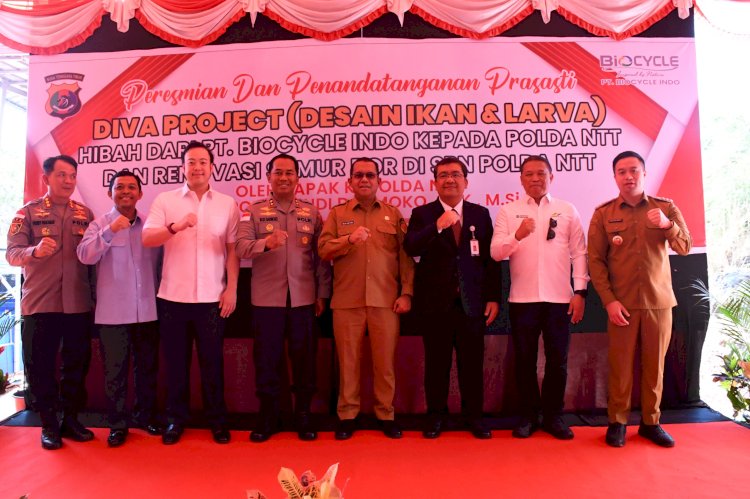 Kapolda NTT Resmikan “Diva Project” dan Renovasi Sumur Bor SPN Kupang