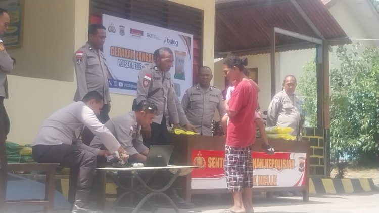 GERAKAN PANGAN MURAH POLRES SIKKA POLDA NTT BERSAMA PERUM BULOG NTT
