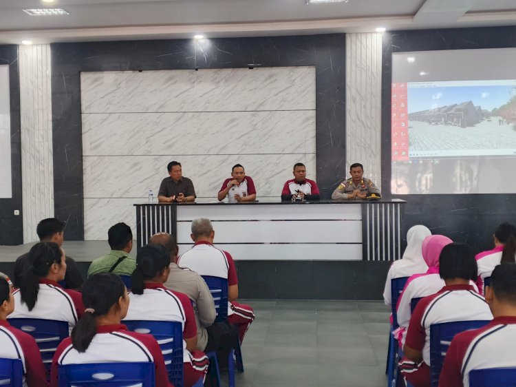 Sosialisasi Perumahan Subsidi dari PT.Maumere Putra Development Untuk Personil Polres Sikka Polda NTT