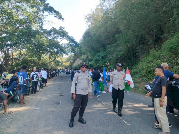Drum Band hingga Aksi Kreatif Warnai Karnaval Kemerdekaan di Mego Sikka