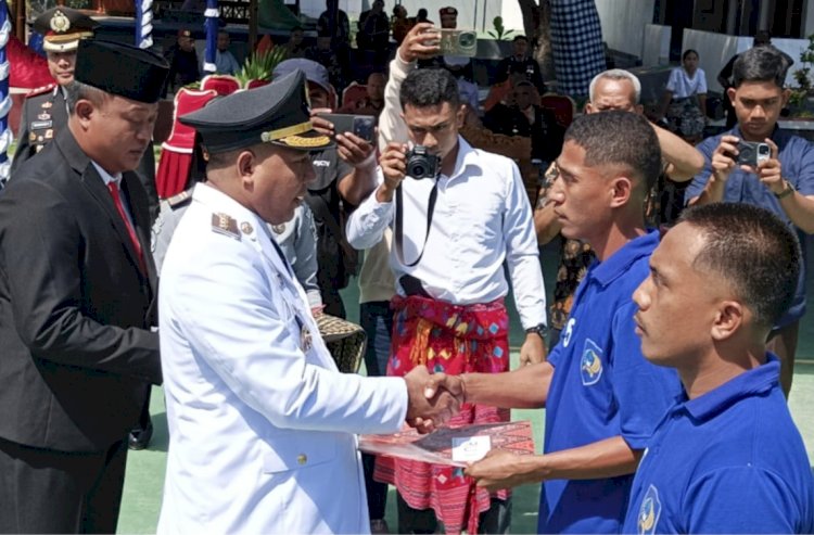 146 Warga Binaan Rutan Maumere Terima Remisi HUT ke-80 RI, 1 Orang Langsung Bebas