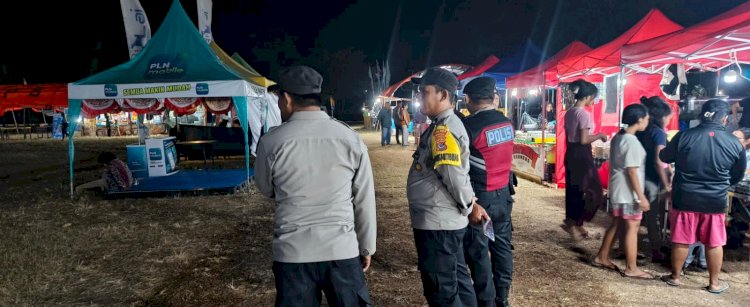 “Polres Sikka Tak Kenal Lelah Amankan Euforia HUT RI ke-80 dengan Patroli Presisi”
