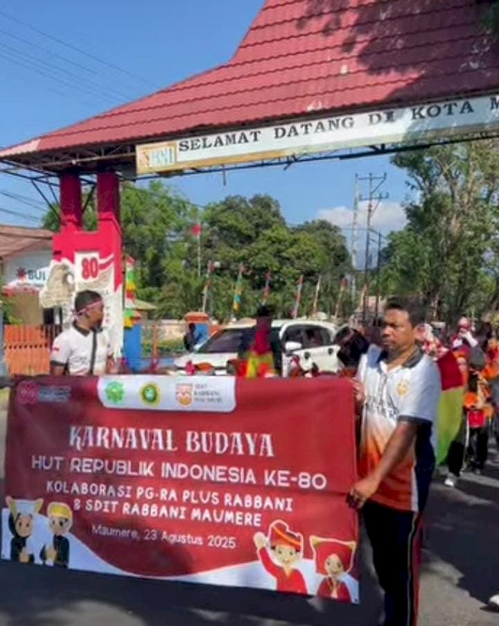 Wujudkan HUT RI ke-80 yang Tertib, Polres Sikka Kawal Ketat Maumere Harmony Fest 2025