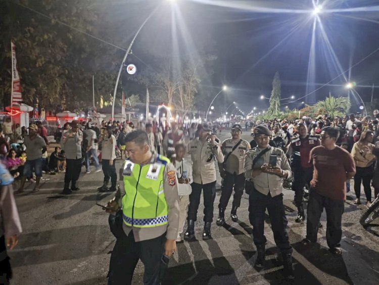 Meriah dan Sukses, Penutupan Pesta Rakyat HUT RI ke-80 Tingkat Kabupaten Sikka Berlangsung Aman dan Kondusif