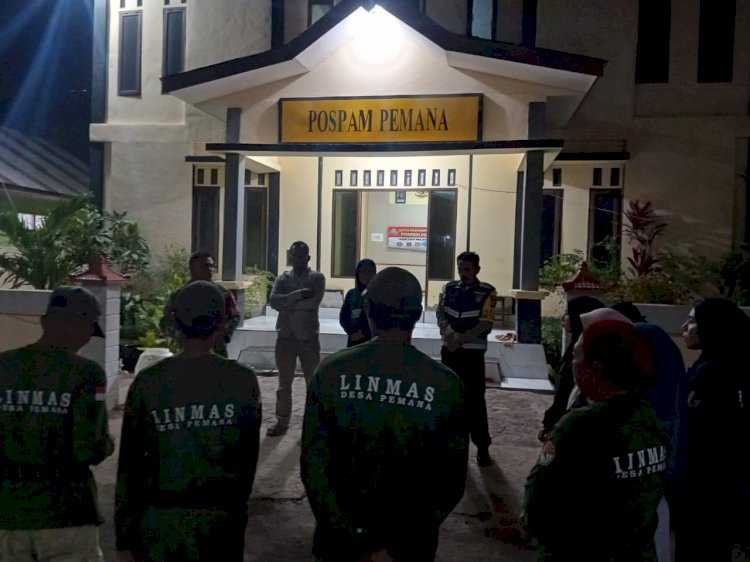 Polsek Alok Polres Sikka Polda NTT Gelar Cipta Kondisi di Pulau Pemana Pasca Penganiayaan Maut