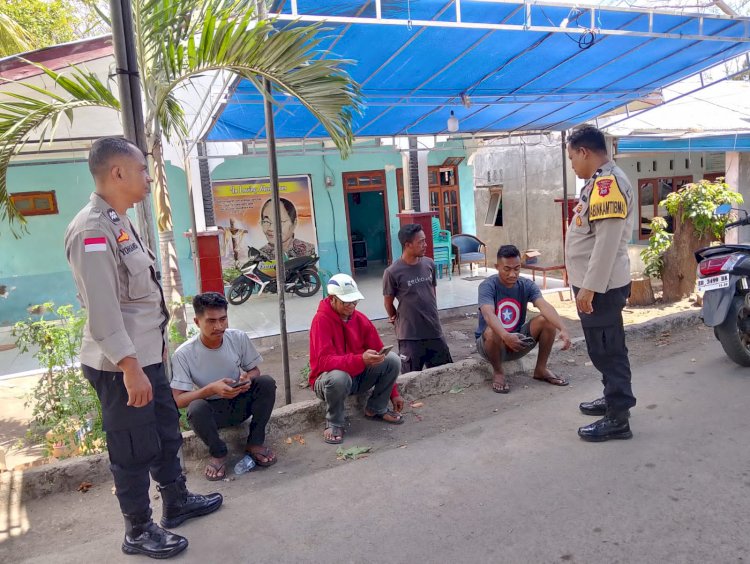 Pasca Kasus Penganiayaan, Polres Sikka Gencarkan Patroli dan Himbauan Kamtibmas