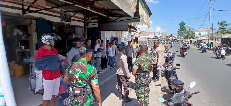 Patroli Skala Besar Gabungan TNI-Polri di Kabupaten Sikka, Pastikan Situasi Tetap Kondusif di Tengah Dinamika Nasional