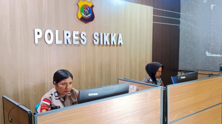 “Piket Call Center 110 Polres Sikka: Petugas Siaga, Laporan Nihil”