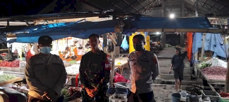 Polres Sikka Polda NTT Bersama Personil Kodim 1603 Sikka Gelar Patroli Cipkon Demi Jaga Stabilitas Keamanan Wilayah Sikka
