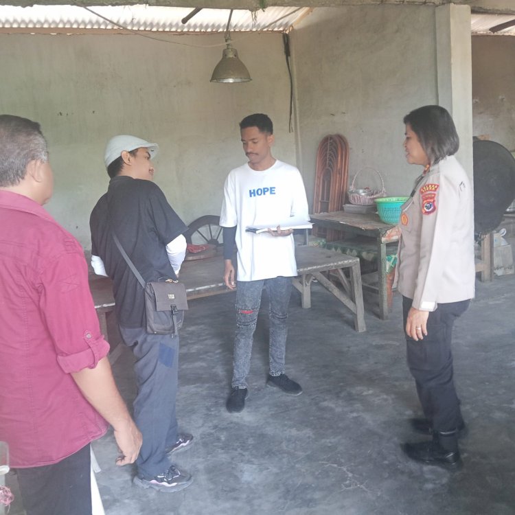 Polres Sikka Polda NTT Siapkan Dapur SPPG untuk Mendukung Program Makan Bergizi Gratis