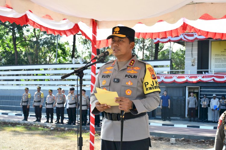 Kapolda NTT Pimpin Ribuan Pasukan Amankan Tour de Entete: Wujudkan Event Internasional Penuh Semangat, Aman, dan Cinta Olahraga