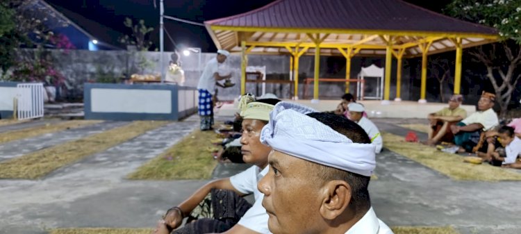 Perayaan Hari Raya Pagerwesi Umat Hindu di Kabupaten Sikka Berlangsung Khidmat dan Aman