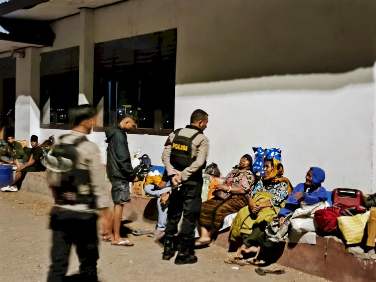 Unit Turjawali Sat. Samapta Polres Sikka Polda NTT Laksanakan Patroli Perintis Presisi Samapta Polri