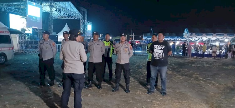 Wini Ronang Jadi Semangat Festival Jelajah Maumere, Polres Sikka Polda NTT Pastikan Keamanan