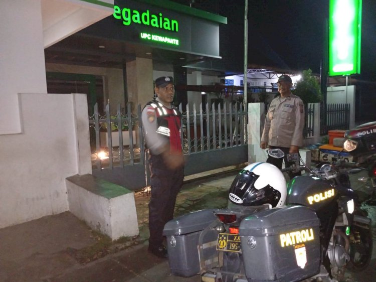 Polsek Kewapante Gelar Patroli Rutin Jaga Kondusifitas Wilayah